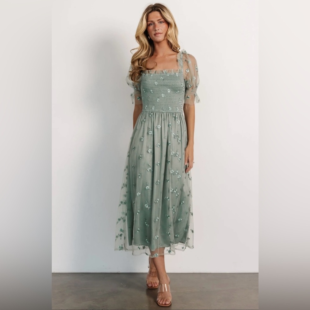 Baltic Born XL Emilia Embroidered Dress